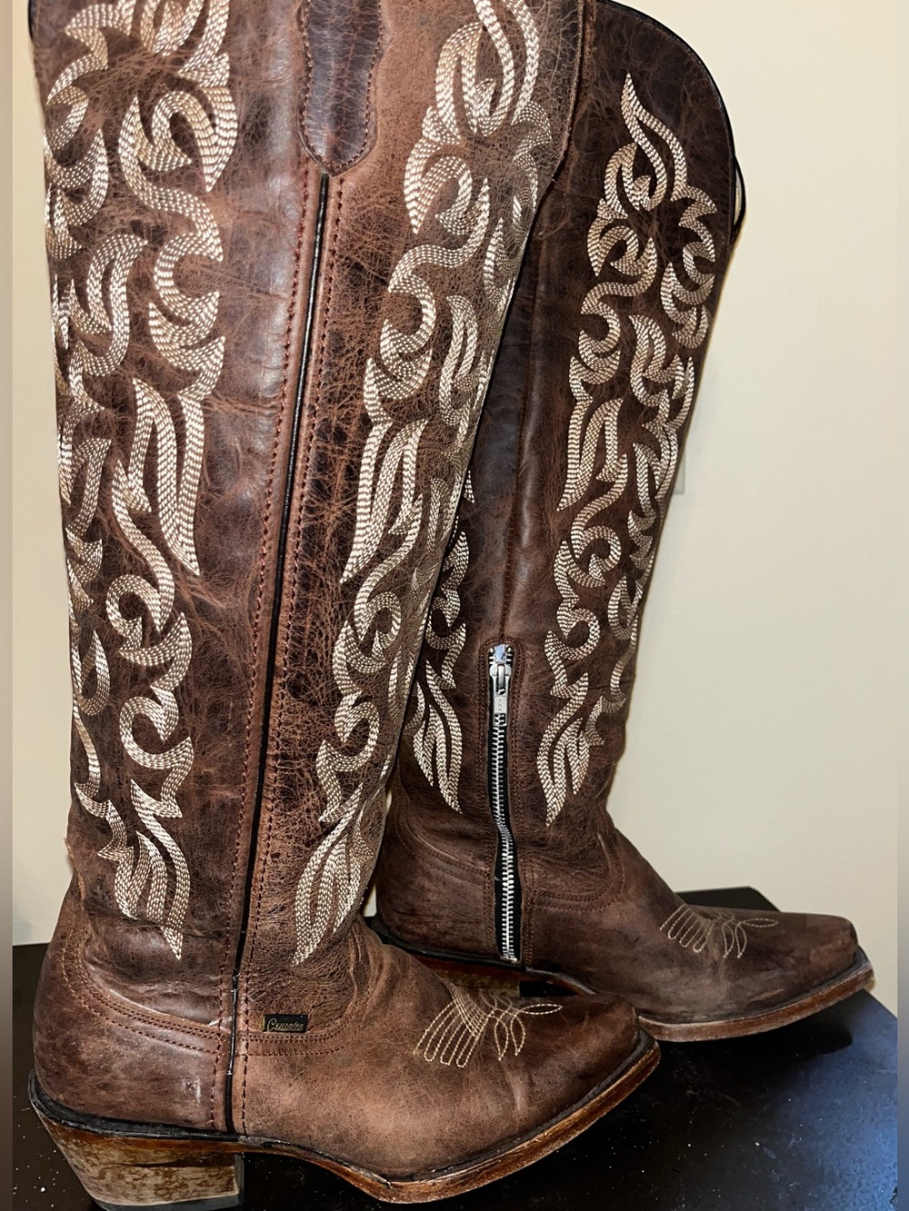 Brown Western Tall Boots